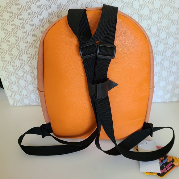 Hello Kitty x Naruto Shippuden Orange With Bow Mini Backpack Bag Purse NWT - Picture 7 of 11